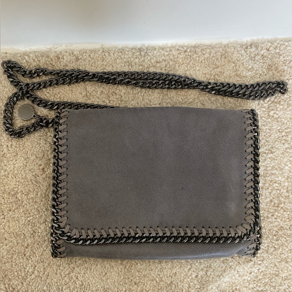 Stella McCartney Falabella Crossbody bag purse Gray